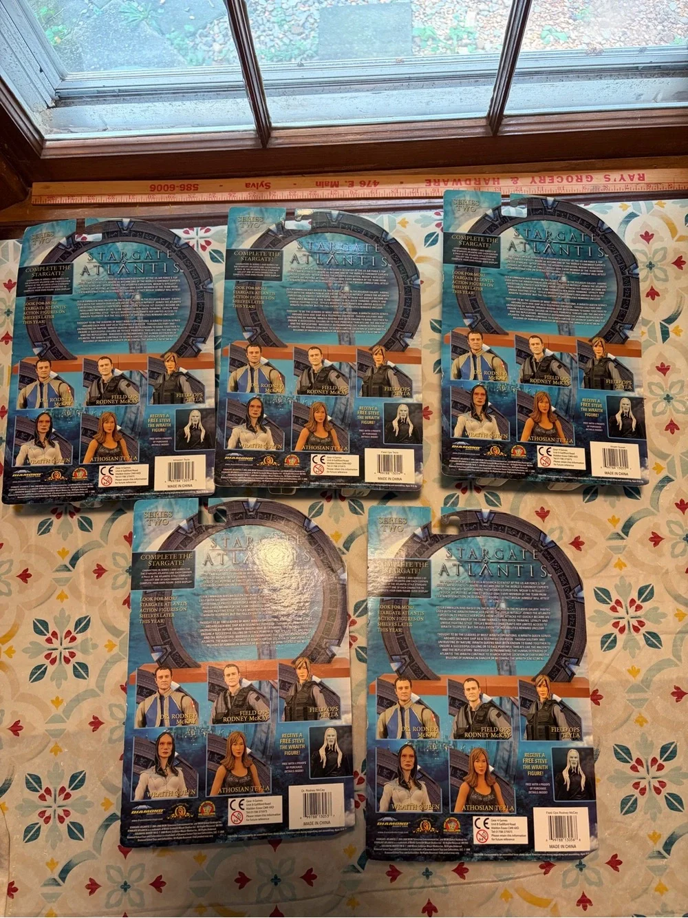 Stargate Atlantis, Series 2 Complete Set, action figures